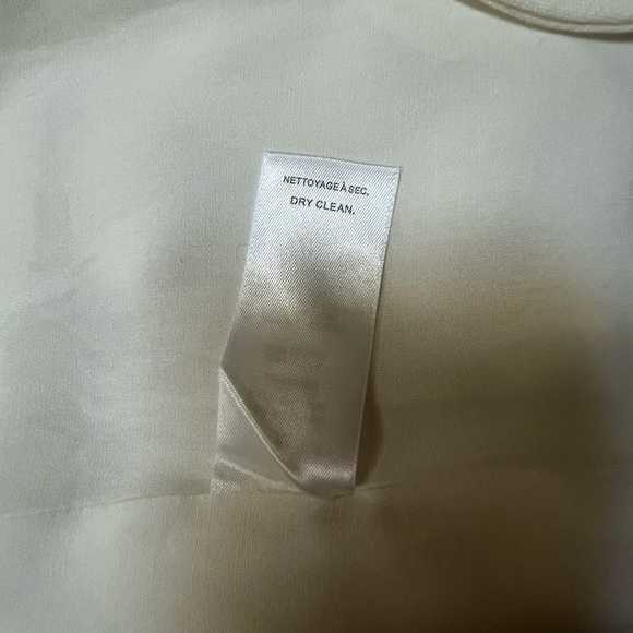 ⭐️ SALE $25 ⭐️ Dynamite Tess Veston The 80’s Blazer Roomy Fit Snow White Blazer - Picture 11 of 12